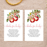 Apple roja de mis libros oculares para el boleto p