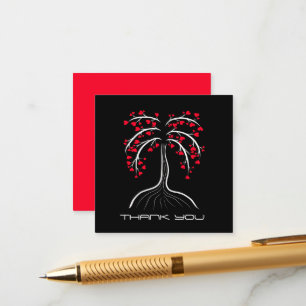 Tarjeta De Recepción Árbol de amor