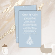 Árbol de Navidad Boho Azul Libros para Bebé Niño