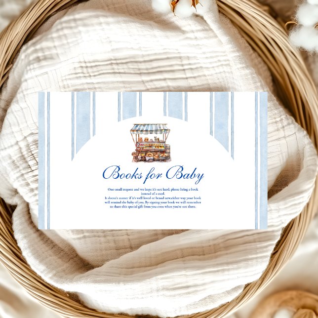 Tarjeta De Recepción Arch Blue Farmers - Libros de mercado para bebé (Subido por el creador)