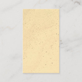 Tarjeta De Recepción Arena bananera amarilla