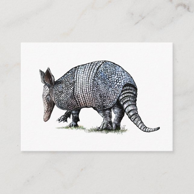 Tarjeta De Recepción Armadillo (Anverso)