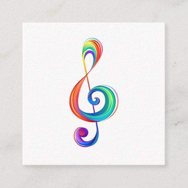 Tarjeta De Recepción Arroyo arcoiris estratificado (Anverso)