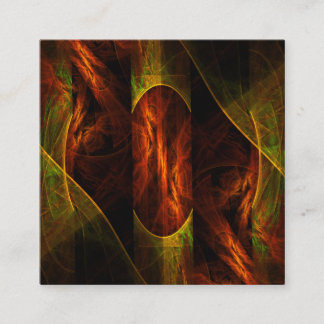 Tarjeta De Recepción Arte abstracto de la jungla de Mystique