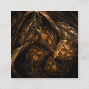 Tarjeta De Recepción Arte abstracto de la Madre Tierra