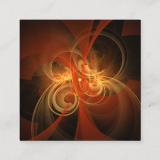 Tarjeta De Recepción Arte abstracto de magia matutina