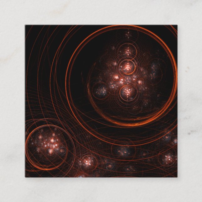 Tarjeta De Recepción Arte abstracto de Starlight (Anverso)