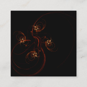 Tarjeta De Recepción Arte abstracto fuera de la oscuridad