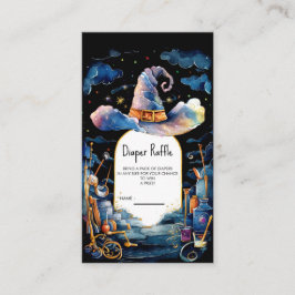 Tarjeta De Recepción Asistente sencillo editable Baby Shower Gorra