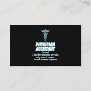 Tarjeta De Recepción Auxiliar Médico Definición Estudiantes de Medicina