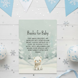 Tarjeta De Recepción Baby It Cold Outside Polar Bear Books for Baby