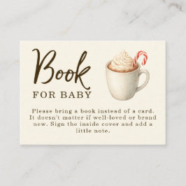 Tarjeta De Recepción Baby, It's Cocoa Outside Baby Shower 