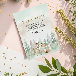 Tarjeta De Recepción Baby It's Cold Outside Diaper Raffle Baby Shower