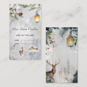 Tarjeta De Recepción Baby Shower Adivinan Cuántos Canales