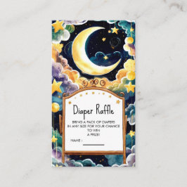 Tarjeta De Recepción Baby Shower Celestial de Twinkle Star Boho