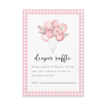 Baby Shower Chica de acuarela de Goose