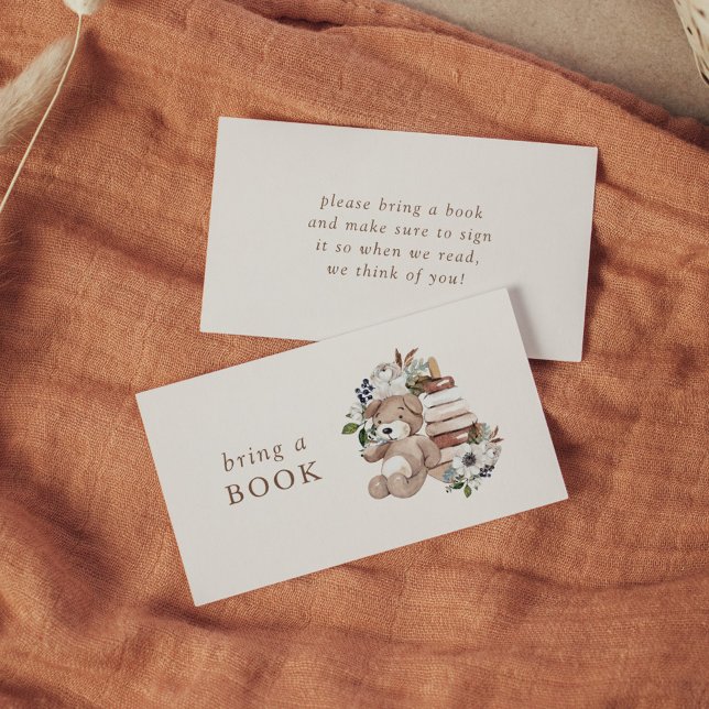 Tarjeta De Recepción Baby Shower de enfermería neutral de Boho trae un  (Subido por el creador)