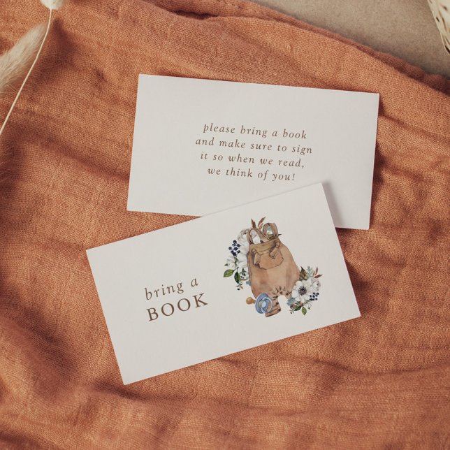 Tarjeta De Recepción Baby Shower de enfermería neutral de Boho trae un  (Subido por el creador)