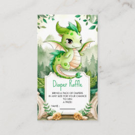 Tarjeta De Recepción Baby Shower de Happy Dragon