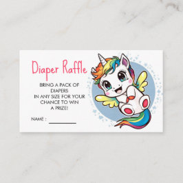 Tarjeta De Recepción Baby Shower de Watercolor Whimsy Unicorn