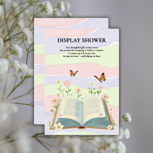 Tarjeta De Recepción Baby Shower de Whimsical Storybook