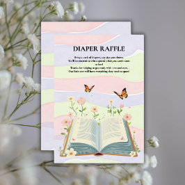 Tarjeta De Recepción Baby Shower de Whimsical Storybook