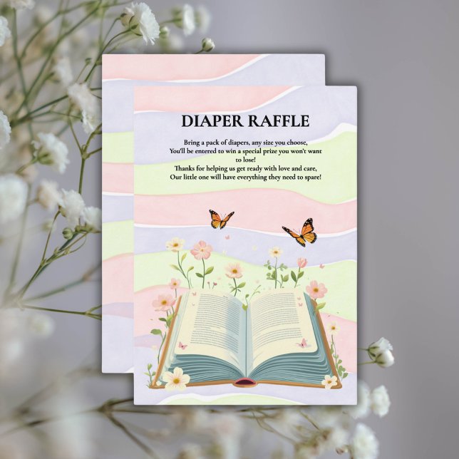 Tarjeta De Recepción Baby Shower de Whimsical Storybook (Subido por el creador)