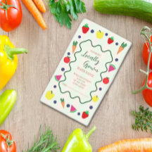 Baby Shower en el mercado de agricultores locales