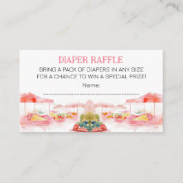 Tarjeta De Recepción Baby Shower en el mercado de agricultores locales