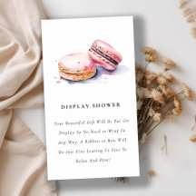 Baby Shower: Macarons Bakerley Display Shower