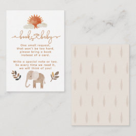 Tarjeta De Recepción Baby Shower Neutral Neutral Minimal