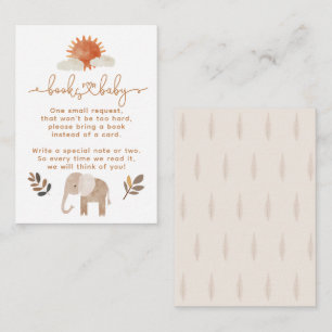 Tarjeta De Recepción Baby Shower Neutral Neutral Minimal