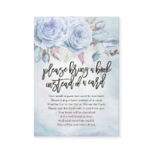 Baby Shower Por Favor Traiga un Libro En Lugar De 