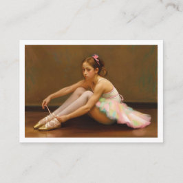 Tarjeta De Recepción Bailarinas con colores vivos