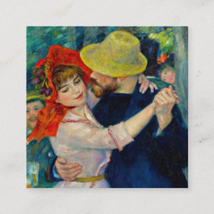 Tarjeta De Recepción Baile en Bougival Pierre Renoir