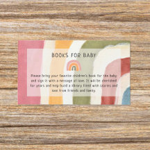 Bajo el libro arcoiris para Baby Boho Baby Shower