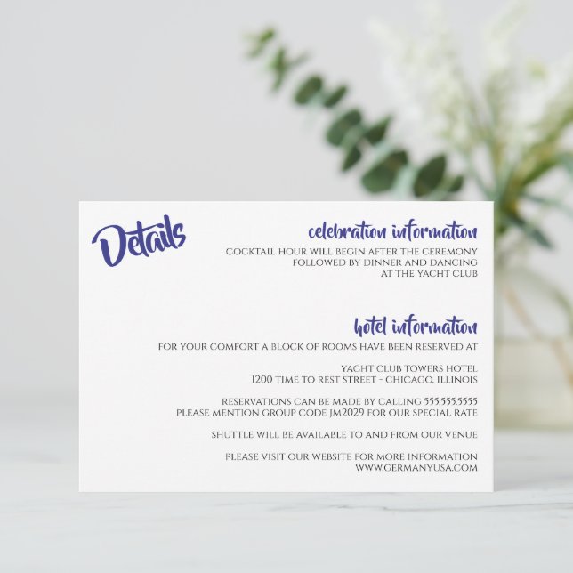 Tarjeta De Recepción Banderas Corazales Norteamericanas Coreanas (Anverso de pie)