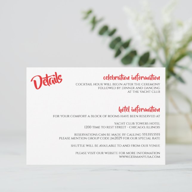 Tarjeta De Recepción Banderas del corazón de México americano (Anverso de pie)