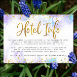 Tarjeta De Recepción Bat Mitzvah color púrpura color oro Relieve metali<br><div class="desc">¡Estén orgullosos, regocijaos y exhiban este hito de su Bat Mitzvah favorito! Incluya este impresionante y moderno prospecto personalizado para obtener información adicional sobre su evento, que incluye Relieve metalizado de imitación de oro brillante y puntos purpurinas y escritura tipográfica contra un suave fondo de color morado. Personalice el texto...</div>