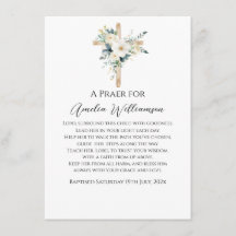 Bautismo floral verde sabio