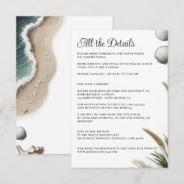 Tarjeta De Recepción Beach Vibe