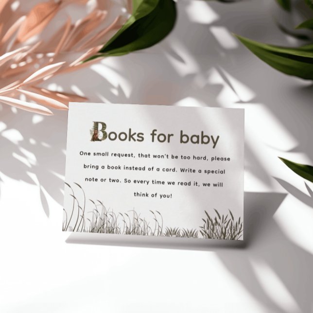 Tarjeta De Recepción Bear Adventure Oh Boy Moss Libros Verdes para el B (Subido por el creador)