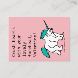 Tarjeta De Recepción Bear unicornio - AI genera valentina