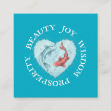 Beauty , Joy, Wisdom Prosperity Koi 
