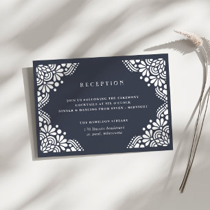 Tarjeta de Recepción Beaux Arts   Tinta