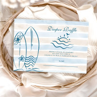 Bebé a bordo de Baby Shower Diapper Raffle