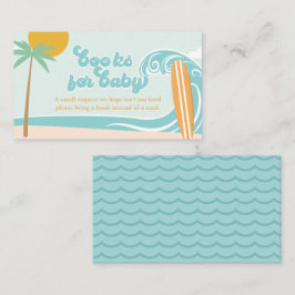 Tarjeta De Recepción Bebé a bordo de la ducha de bebé Libros para bebé