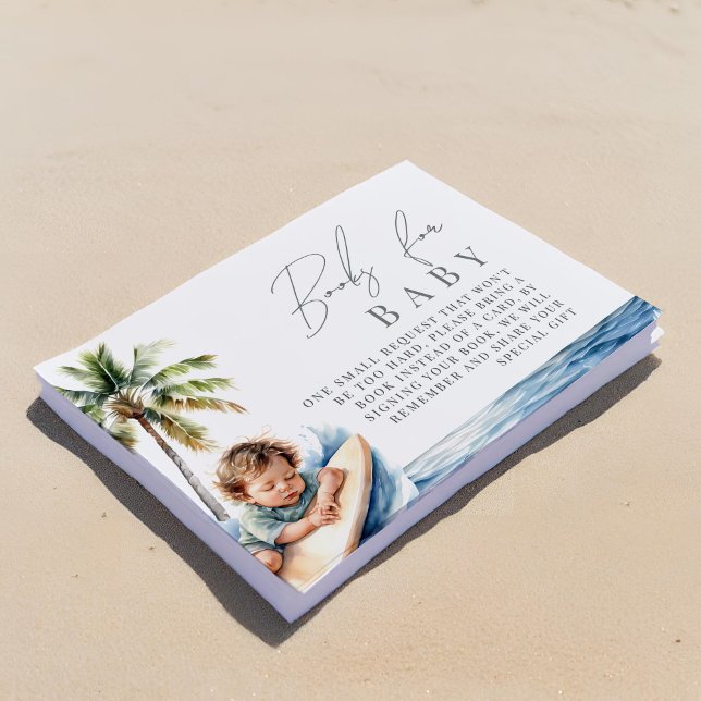Tarjeta De Recepción Bebé a bordo, libros de surf para bebé (Subido por el creador)