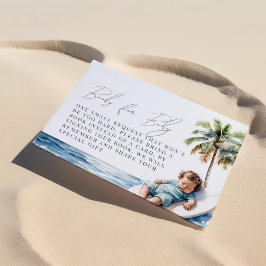 Tarjeta De Recepción Bebé a bordo, libros de surf para bebé