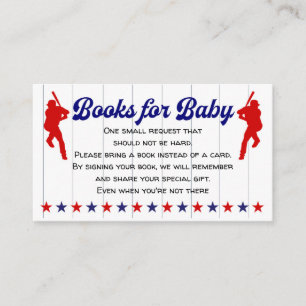 Tarjeta De Recepción Bebé, Béisbol, Libros para bebés